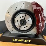 LowFact - BigBrake Standuhr Metallic Rot
